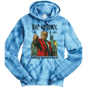 The Return Taking America Back Tie Dye Hoodie