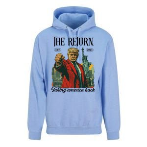 The Return Taking America Back Unisex Surf Hoodie