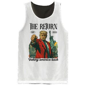 The Return Taking America Back Mesh Reversible Basketball Jersey Tank