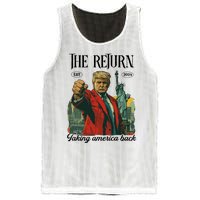 The Return Taking America Back Mesh Reversible Basketball Jersey Tank