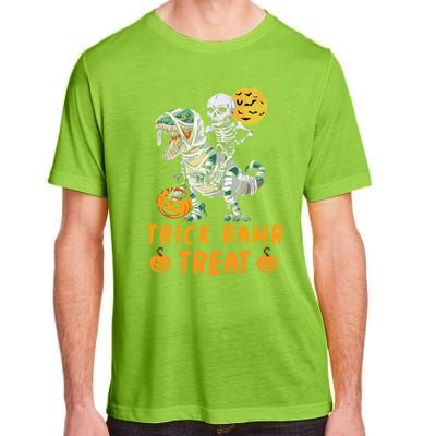 Trick Rawr Treat Dinosaur Trex Halloween Cool Gift Adult ChromaSoft Performance T-Shirt