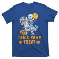 Trick Rawr Treat Dinosaur Trex Halloween Cool Gift T-Shirt