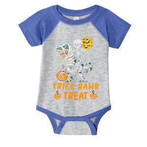 Trick Rawr Treat Dinosaur Trex Halloween Cool Gift Infant Baby Jersey Bodysuit