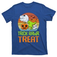 Trick Rawr Treat Funny Dinosaur TRex Halloween Costume Gift T-Shirt