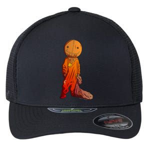 Sam Treat Or Trick Halloween Flexfit Unipanel Trucker Cap