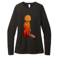 Sam Treat Or Trick Halloween Womens CVC Long Sleeve Shirt