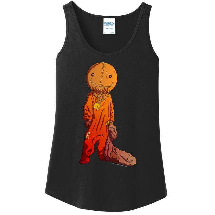 Sam Treat Or Trick Halloween Ladies Essential Tank