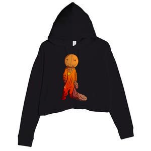 Sam Treat Or Trick Halloween Crop Fleece Hoodie