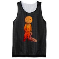 Sam Treat Or Trick Halloween Mesh Reversible Basketball Jersey Tank