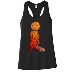 Sam Treat Or Trick Halloween Women's Racerback Tank