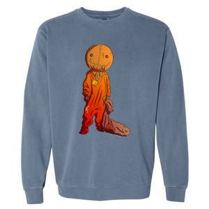 Sam Treat Or Trick Halloween Garment-Dyed Sweatshirt