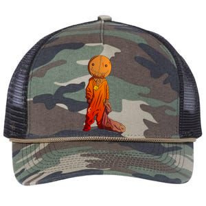 Sam Treat Or Trick Halloween Retro Rope Trucker Hat Cap