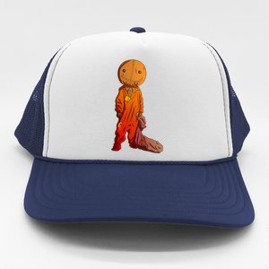 Sam Treat Or Trick Halloween Trucker Hat