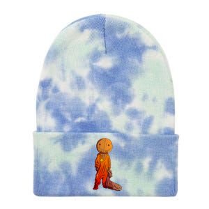 Sam Treat Or Trick Halloween Tie Dye 12in Knit Beanie