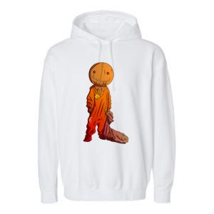 Sam Treat Or Trick Halloween Garment-Dyed Fleece Hoodie