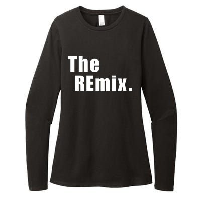 The Remix. Womens CVC Long Sleeve Shirt