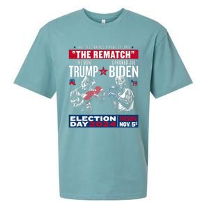 The Rematch The Don And Crooked Joe Pro Trump 2024 Funny Sueded Cloud Jersey T-Shirt