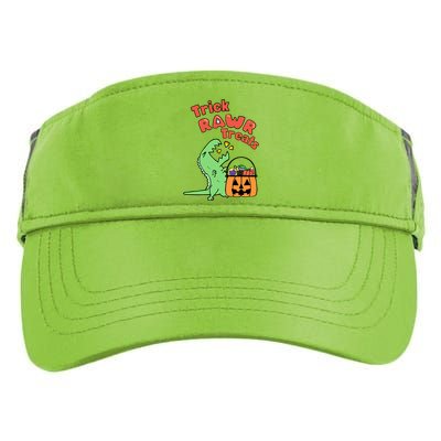 Trick Rawr Treat Dinosaur Trex Halloween Gift Adult Drive Performance Visor