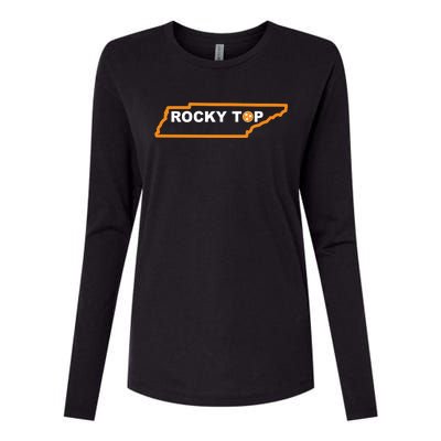 Tennessee Rocky Top TN Rocky Top Volunteer State Vintage Womens Cotton Relaxed Long Sleeve T-Shirt