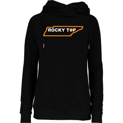 Tennessee Rocky Top TN Rocky Top Volunteer State Vintage Womens Funnel Neck Pullover Hood