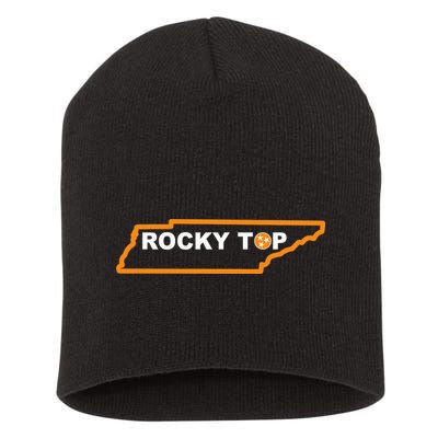 Tennessee Rocky Top TN Rocky Top Volunteer State Vintage Short Acrylic Beanie