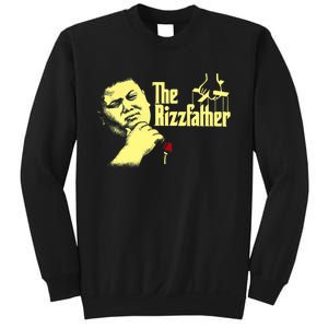 The Rizzfather The Rizzler Godfather Funny Meme Sweatshirt