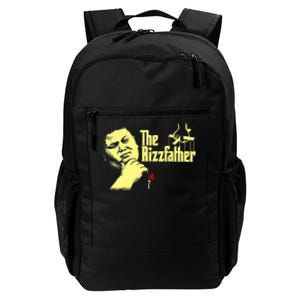 The Rizzfather The Rizzler Godfather Funny Meme Daily Commute Backpack