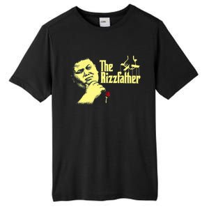 The Rizzfather The Rizzler Godfather Funny Meme Tall Fusion ChromaSoft Performance T-Shirt