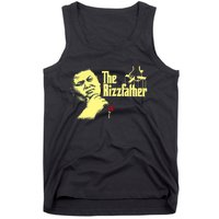 The Rizzfather The Rizzler Godfather Funny Meme Tank Top