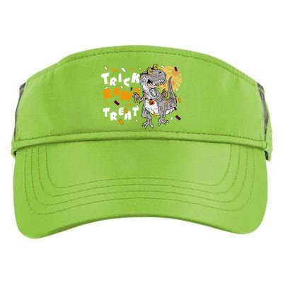 Trick Rawr Treat Halloween T Rex Dinosaur Gift Adult Drive Performance Visor