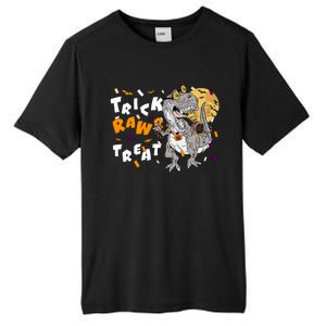 Trick Rawr Treat Halloween T Rex Dinosaur Gift Tall Fusion ChromaSoft Performance T-Shirt