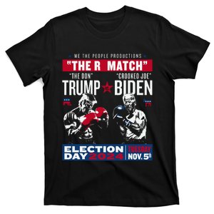 The Rematch The Don And Crooked Joe Pro Trump 2024 T-Shirt