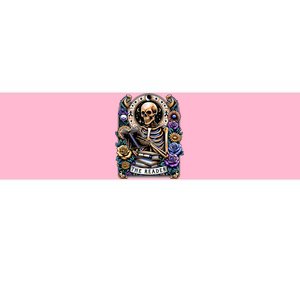 The Reader Tarot Card Halloween Reading Skeleton Bumper Sticker