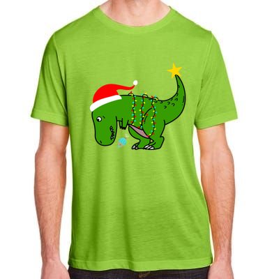 Tree Rex Trex Arms Too Short Christmas Dinosaur Adult And Gift Adult ChromaSoft Performance T-Shirt