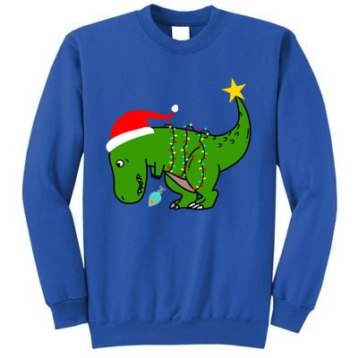 Tree Rex Trex Arms Too Short Christmas Dinosaur Adult And Gift Sweatshirt