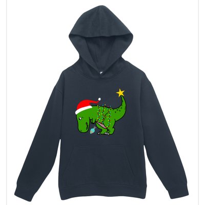 Tree Rex Trex Arms Too Short Christmas Dinosaur Adult And Gift Urban Pullover Hoodie