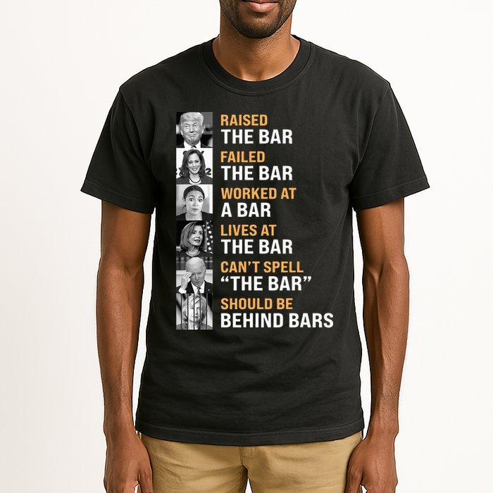 Trump Raised The Bar Harris Failed The Bar Tall T-Shirt