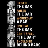 Trump Raised The Bar Harris Failed The Bar City Backpack