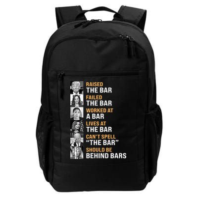 Trump Raised The Bar Harris Failed The Bar Backpack