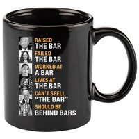 Trump Raised The Bar Harris Failed The Bar 11oz C Handle Ceramic Mug