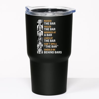 Trump Raised The Bar Harris Failed The Bar Tumbler