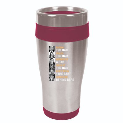 Trump Raised The Bar Harris Failed The Bar 16oz Travel Tumbler