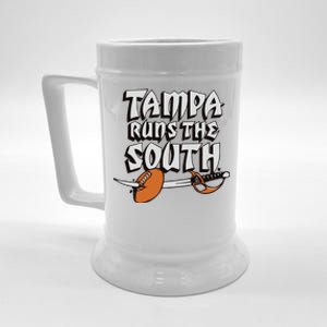 Tampa Runs The South Beer Stein