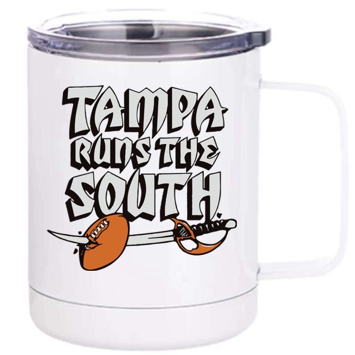 Tampa Runs The South 12 oz Stainless Steel Tumbler Cup