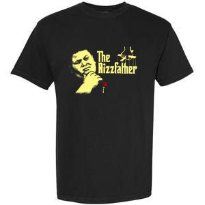 The Rizzfather The Rizzler Godfather Funny Meme Garment-Dyed Heavyweight T-Shirt