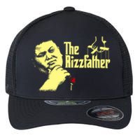 The Rizzfather The Rizzler Godfather Funny Meme Flexfit Unipanel Trucker Cap