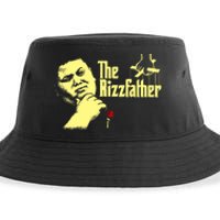 The Rizzfather The Rizzler Godfather Funny Meme Sustainable Bucket Hat