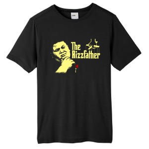 The Rizzfather The Rizzler Godfather Funny Meme Tall Fusion ChromaSoft Performance T-Shirt