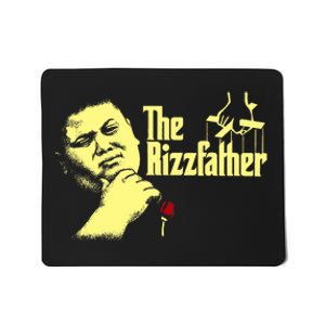 The Rizzfather The Rizzler Godfather Funny Meme Mousepad