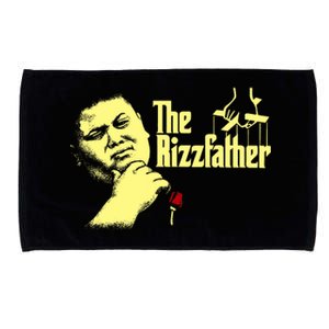 The Rizzfather The Rizzler Godfather Funny Meme Microfiber Hand Towel